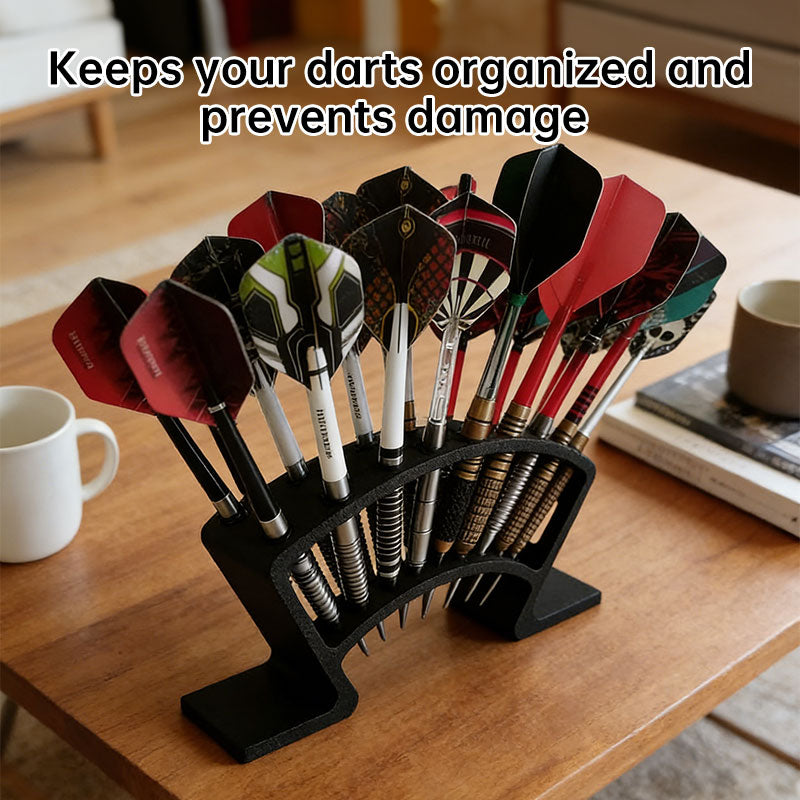 27-Slot Dart Stand with Holder | Large Capacity Dart Storage & Organizer for Board, Darts, and Accessories