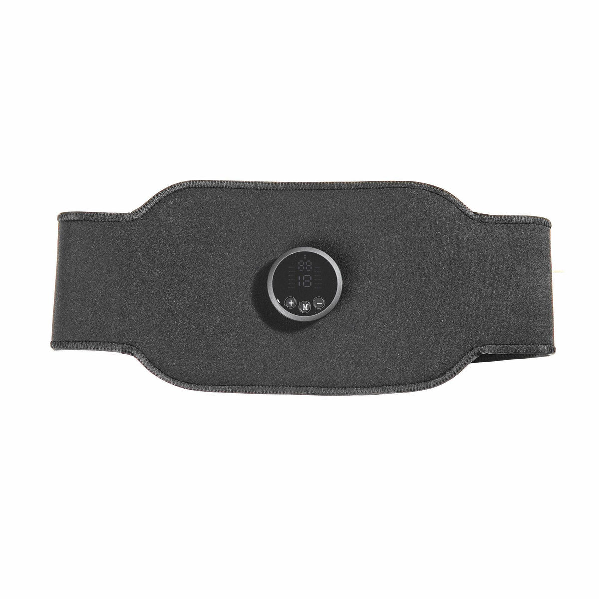 EMS Abdominal Belt Abdominal Trainer Fitness Massage Waistband, No Gel Required