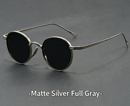 Vintage Celebrity Round Sunglasses for Men and Women
