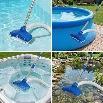 Portable Handheld Pool & Spa Vacuum - Automatic Suction Cleaner for Bathtubs, Hot Tubs, Outdoor Pools