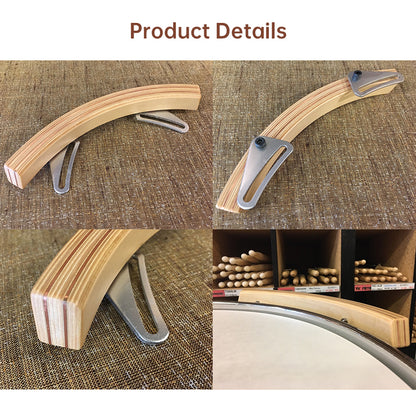 Maple Wood Bass Drum Beat Block – Enhance Acoustic Tone for Live Drum Kits