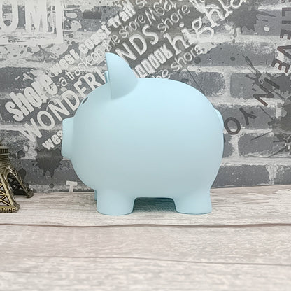 Cute Cartoon Rubber Piggy Bank for Kids Break-Resistant Savings Jar