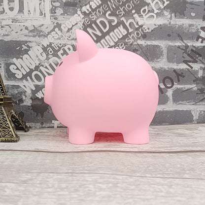 Cute Cartoon Rubber Piggy Bank for Kids Break-Resistant Savings Jar
