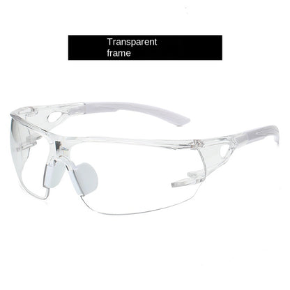 Professional Cycling Protective Glasses Frameless Integrated Safety Goggles Windproof