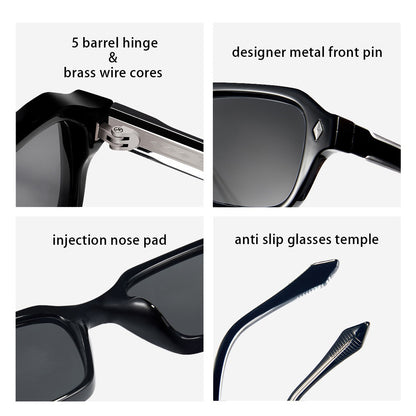 Square Frame Sunglasses Unisex UV400 UV