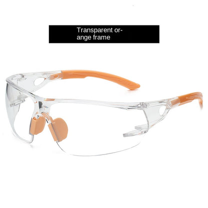 Professional Cycling Protective Glasses Frameless Integrated Safety Goggles Windproof