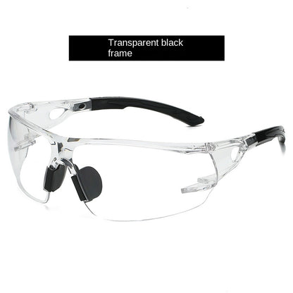 Professional Cycling Protective Glasses Frameless Integrated Safety Goggles Windproof